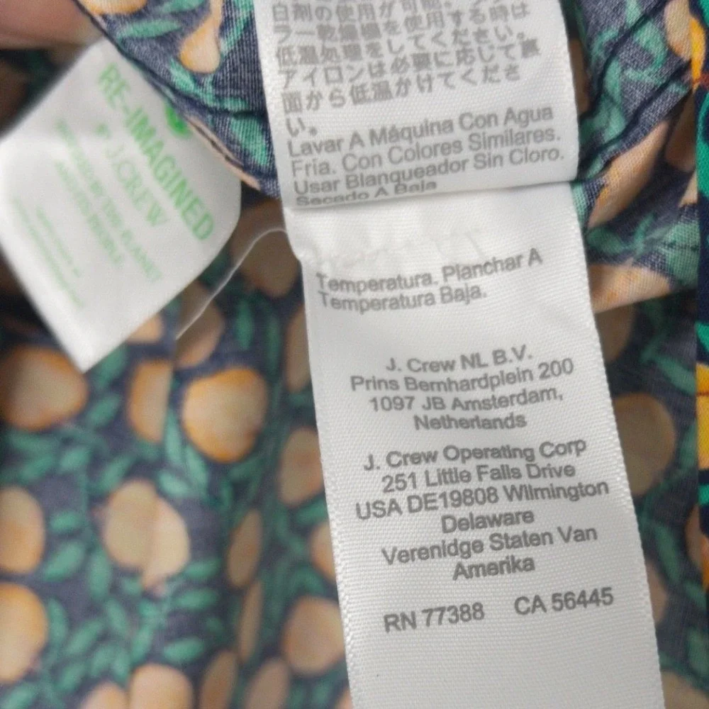 J Crew Flex Washed Slim Shirt Men XL Peach Fruitcore Casual Button Down NWOT $98